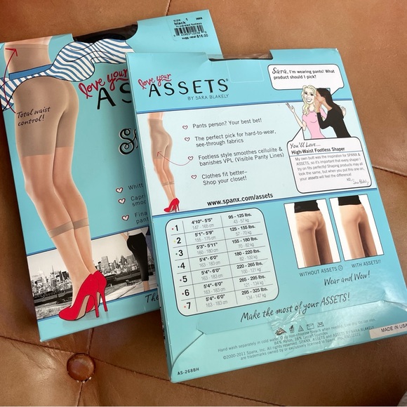 Love Your Assets Shaper High Waist Footless waist control capris - Picture 2 of 2